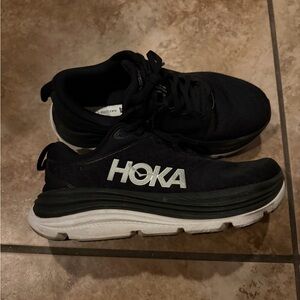 Hoka Black Gaviota 5 Sneakers